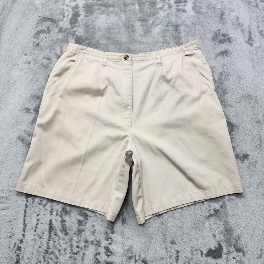 Vintage‎ 90s Jennifer Moore Shorts Womens 12 Tan High Rise Mom Bermuda Walking